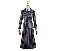 Nevermore Academy Uniform Cosplay Costume (L)