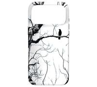 Nevermore - Black Bird on Winter Tree Fine Art Design Case for iPhone 17 Pro Max