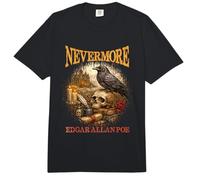 Nevermore Edgar Allan Poe Comfort Colors Adult Heavyweight T-Shirt