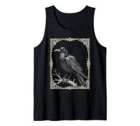 Nevermore Elegance The Watchful Raven Tank Top