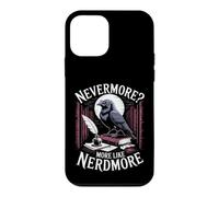 Nevermore More Like Nerdmore Raven Reader Humor Case for iPhone 12 mini