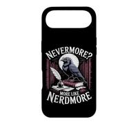 Nevermore More Like Nerdmore Raven Reader Humor Case for iPhone Air