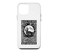 Nevermore Quoth The Dodo Funny Gothic Extinct Paleontology Case for iPhone 12 mini