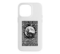Nevermore Quoth The Dodo Funny Gothic Extinct Paleontology Case for iPhone 14 Pro Max