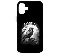 NEVERMORE Quoth The Raven Poem Edgar Allan Poe Meme Case for iPhone 16 Plus