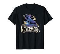 Nevermore Raven Gothic Dark Literature T-Shirt
