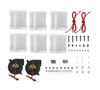 Nevermore V6 Duo Activated Carbon 3D Printer Air Kit Compatible with VORO Printers 2 Turbofans Packs