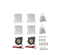 Nevermore V6 DUO Activated Carbon Filters 3D Printer Parts Including The Carbon ,Compatible For Voron ,V2 Trident V0