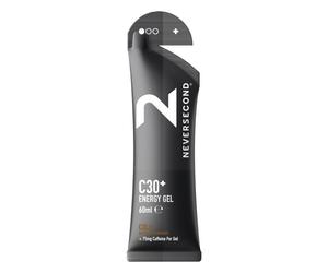 NeverSecond C30+ Energy Gel Cola - 12 Servings for Endurance Runners