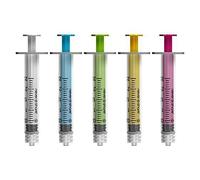 Nevershare 2ml Luer Lock Syringe in White (Pack of 50) (ORI)