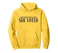 Nevertheless She Voted - Patriotic Empowerment Saying Pullover Hoodie