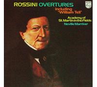 Neville Mariner, Academy Of St. Martin-In-The-Fields - Rossini - Overtures including William Tell - 12" vinyl LP - Marriner ASMF - Philips 9500 349 audiophile 1973