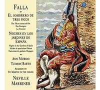 Neville Marriner / Academy Of Ancient Music - Falla: El Sombrero De Tres Picos. Noches En Los Jardines De Espana [Japan CD] WPCS-13364