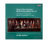 Neville Marriner / Academy of St. Martin-in-the-Fields DECCA - Gioacchino Rossini Streichsonaten Nr. 1-6 / Gaetano Donizetti D-dur [Vinyl LP record]
