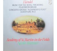 Neville Marriner - Marriner, Neville Handel LP Philips 9500768 EX/EX 1980 Dutch pressing, Music For The Royal Fireworks & Concerto Grosso Alexander's Feast
