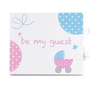 Neviti 595679 Tiny Feet Guest Book