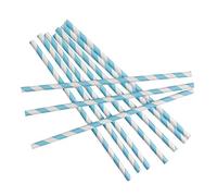 Neviti 678436 Paper Straws - Blue