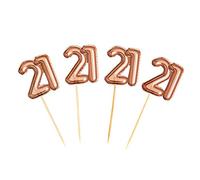 Neviti 773642 Glitz & Glamour - Food Picks - Rose Gold - Age 21