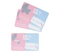 Neviti 773857 Tiny Feet Girl Gender Reveal Scratch Cards