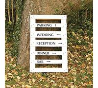 Neviti 775875 Venue Stencil Set Kit, White, 45.5 x 8.5cm