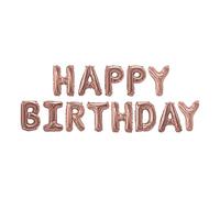 Neviti Foil Balloons - Rose Gold - HAPPY BIRTHDAY,Large