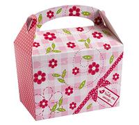 Neviti Little Bird Tableware Happy Birthday Party Supplies Decorations Flowers Pink Girls (Lunchboxes)