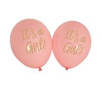 Neviti Pattern Works Balloons - It's A Girl Pink - Pack of 8