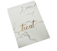 Neviti - Scripted Marble - Sweetie Bags, Pack of 25, 13 x 0.1 x 16.5 cm