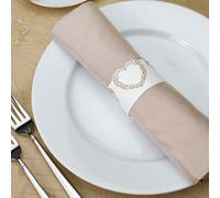 Neviti Vintage Romance - Laser Cut Napkin Ring - Ivory