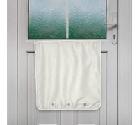 Nevkha Letter Box Catcher for Mail, Letters, Post, Small Packages. Alternative to Letterbox Cage, No Screws Required Will Attach to Doors and Letterboxes with Strong Adhesive (Warm White)