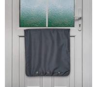 Nevkha Letter Box Catcher for Mail, Letters, Post, Small Packages. Alternative to Letterbox Cage, No Screws Required Will Attach to Doors and Letterboxes with Strong Adhesive (Black)