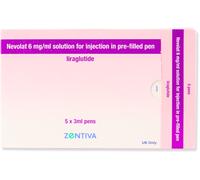 Nevolat - Liraglutide 6mg/ml 5 x 3ml Pens (Maintenance)
