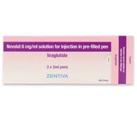 Nevolat - Liraglutide 6mg/ml Pack of 3 Pens (Starter Pack)