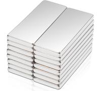 Nevoluxer Small Strong Bar Magnets - 16 Pack Neodymium Rare Earth Magnets 20x10x2mm for DIY Crafts, Whiteboard, Fridge, Workshop, Kitchen & Home Organization