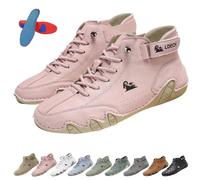 Nevova Shoes for Men Women - Arch Support, Nevoldeck - Waterproof and Breathable Orthopedic Shoes, Flat Feet Sneakers (Pink, Adult, Women, 8.5, Numeric, UK Footwear Size System, Medium)