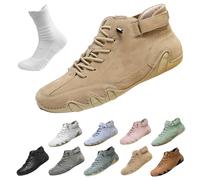 Nevova Shoes for Women Men, Nevova Orthopedic Shoes, Nevoldeck Orthopedic, Waterproof & Breathable Slip-On, Arch Support (Khaki,10)