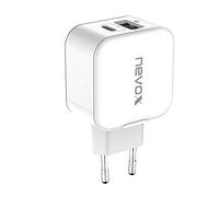 nevox USB PD Type C + QC3.0 Ladegerät | 18 Watt weiß 1760