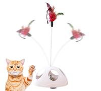 NevPuose Cat Wand Toy - Interactive Cat String Toy,Pet Supplies for Kitten Training Exercise Hunting Play Home Perch Window Boredom-