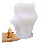 NevPuose Christmas Candle Molds | Clay for Resin - Christmas Mould of Resin and Concrete - for Crafts Parties Thanksgiving Autumn Winter Birthday Table Home Decoration