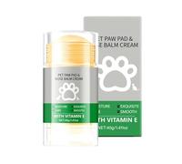 NevPuose Dry Cracked Dog Paws - 40g Portable Dog Paw Cream Stick | Lick Safe Puppy Protection Soother, Natural Ointment, Cat Foot Pad Care for Dogs and Cats