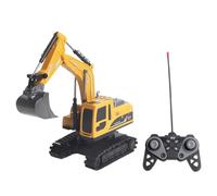 NevPuose Excavator Toy, Rechargeable Construction Truck, Remote Control Excavator Toys, for Digging Sandbox Outdoor Play Kids Children Aged 3-8