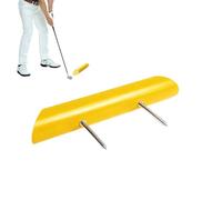 NevPuose Golf Tee Box Marker - Rainproof Border Alignment Locator - 2 Pieces Tee Golf Aligner Tool for Practice Camp, Tournament, Sand, Earth, Lawn, Garden and Grass Cover