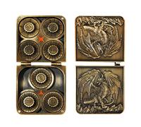 NevPuose Mechanical Dice | Metal 7-In-1 Cosplay Toys | Role-Playing Spinner Dice Set - for Adults Teens Family RPG Travel Home Office Holiday Birthday Weekend Role Play