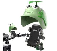 NevPuose Motorcycle Cell Phone Holder,Waterproof Sunshade Stand - Small Helmet Bike Phone Mount | for Electric Scooter Road Mountain Bike Cycling Riding Commuting Men Women Outdoor