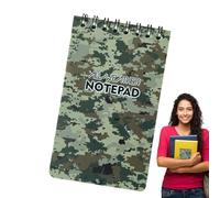 NevPuose Outdoor Writing Pad - Waterproof Pocket Journal, Spiral Field | Compact Weatherproof Memo Tracker for Hiking Packs, Forestry, Engineering Surveys, Construction Projects, Adventures