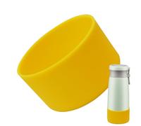 NevPuose Silicone Bottle Boot Sleeve - Anti-Slip Protective Cover, Water Bottle And Tumbler Grip, Durable Silicone Sleeve | Compatible With 12oz-24oz Hydro Sport Flasks And Travel Bottles