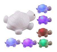 NevPuose Turtle Night Light for Kids - Cute Turtle Touch Light with 7 Colors, Cute Turtle Color Changing Lamp, Turtle Room Decor for Boys Cute Night Light, Nursery Baby Night Light, Cute for Kids Boy