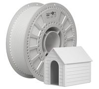 NevsBye PETG 3D Printer Filament 1.75mm 1.1KG - High-Strength, Minimal Warp & ±0.02mm Precision, Pro-Grade Toughness for Functional Parts, Compatible with Most 3D Printers (White)