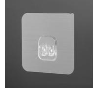 NevStp Multi-Purpose Hooks No Punching Bathroom Organization Storage Shelf Strong Wall Mounted Clock Photo Hanging Home Accessories,4,2pcs