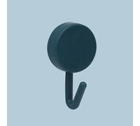 NevStp Self Adhesive Wall Hook Strong Without Drilling Coat Bag Bathroom Door Kitchen Towel Hanger Hooks Home Storage Accessories,Dark Blue 5Pcs